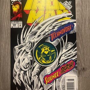 Iron Man #295 (Aug 1993, Marvel Comics) Technovore, Infinity Crusade Crossover